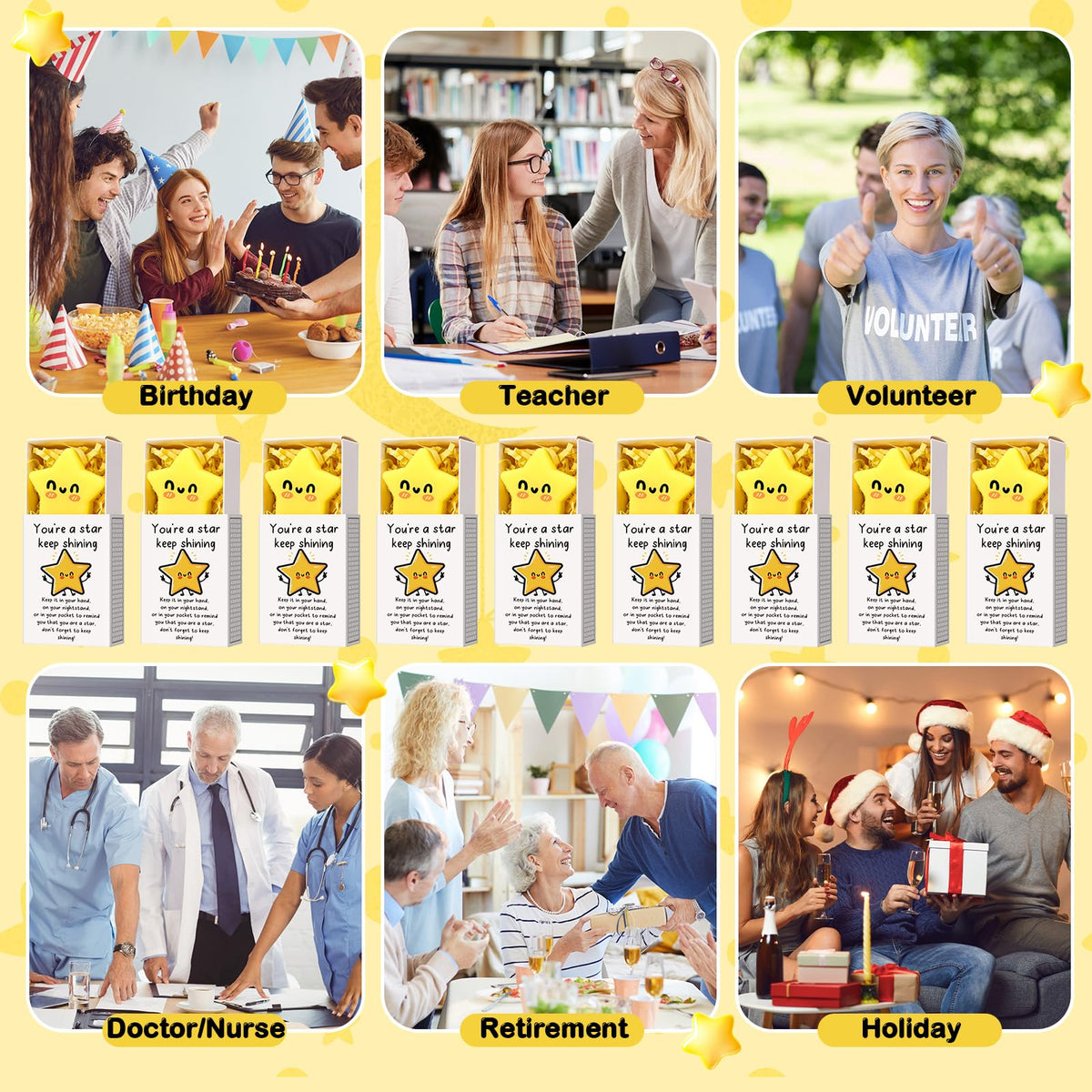Wettarn office party favors collection for employee appreciation