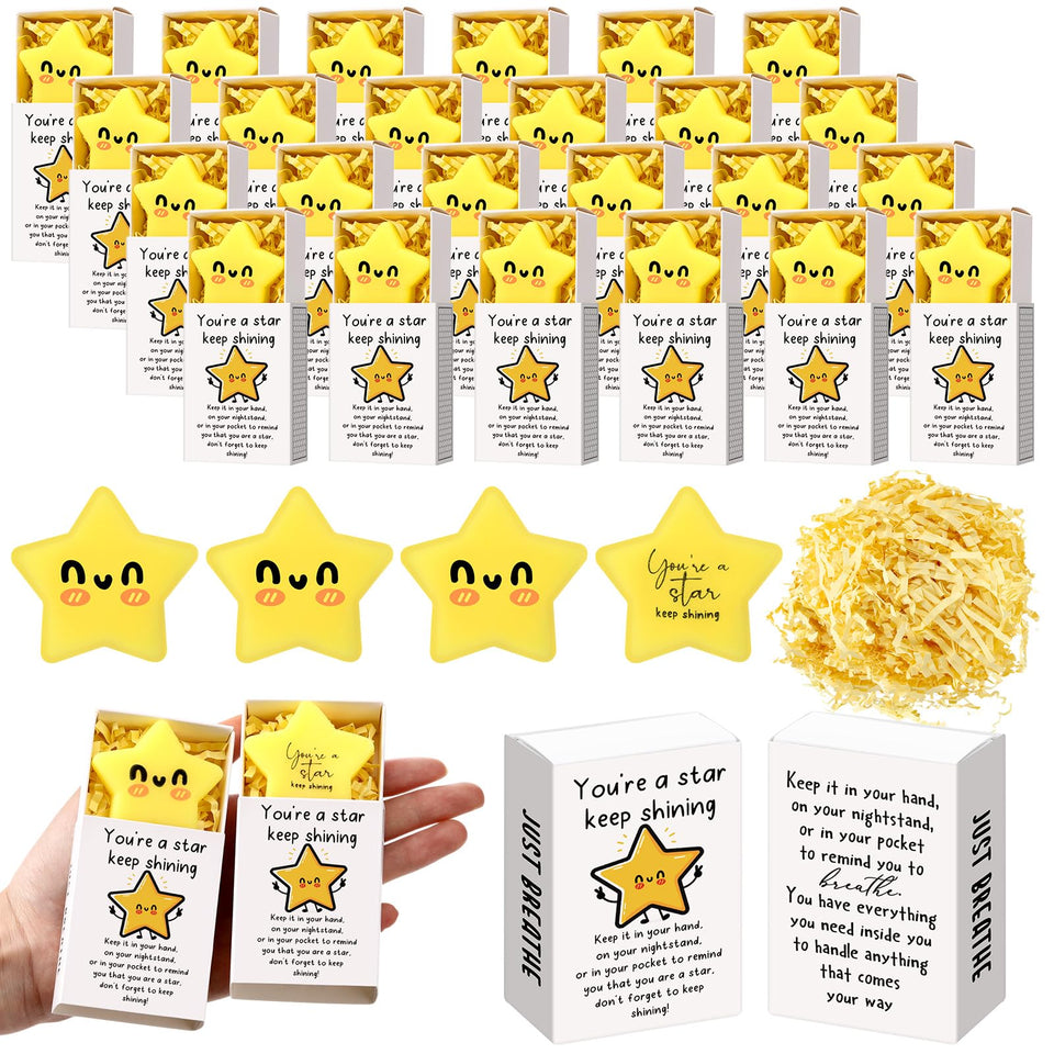 Wettarn star stress ball close-up with soft texture for tension relief.