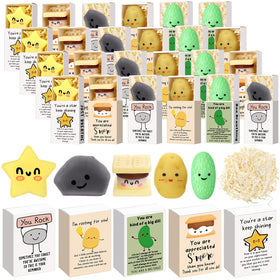 Wettarn multicolor stress balls in a 50-set package for desk mood boosts.