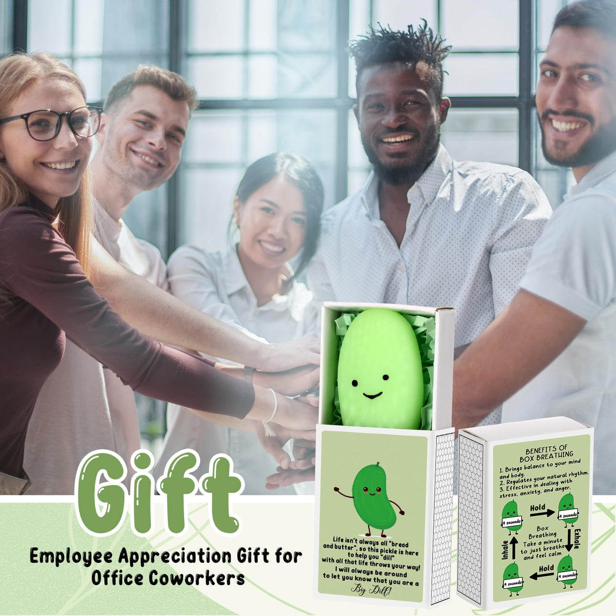 Wettarn stress relief ball in hand during a work break