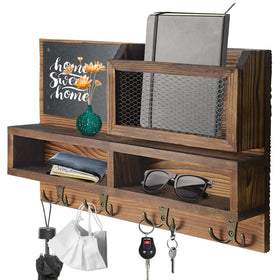 WEWEOW entryway organizer for umbrella and dog leash storage