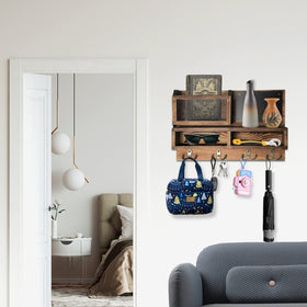 WEWEOW mail organizer and chalkboard for notes and sorting mail