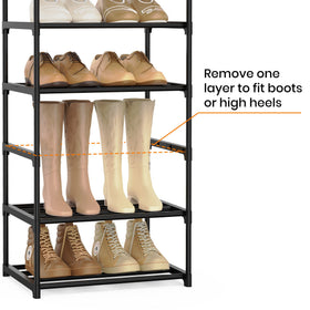 WEXCISE durable finish guards against wear in busy entryways and closets.