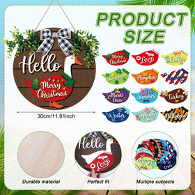 Weysat festive designs highlight Christmas, Halloween, and Easter options for welcoming guests.