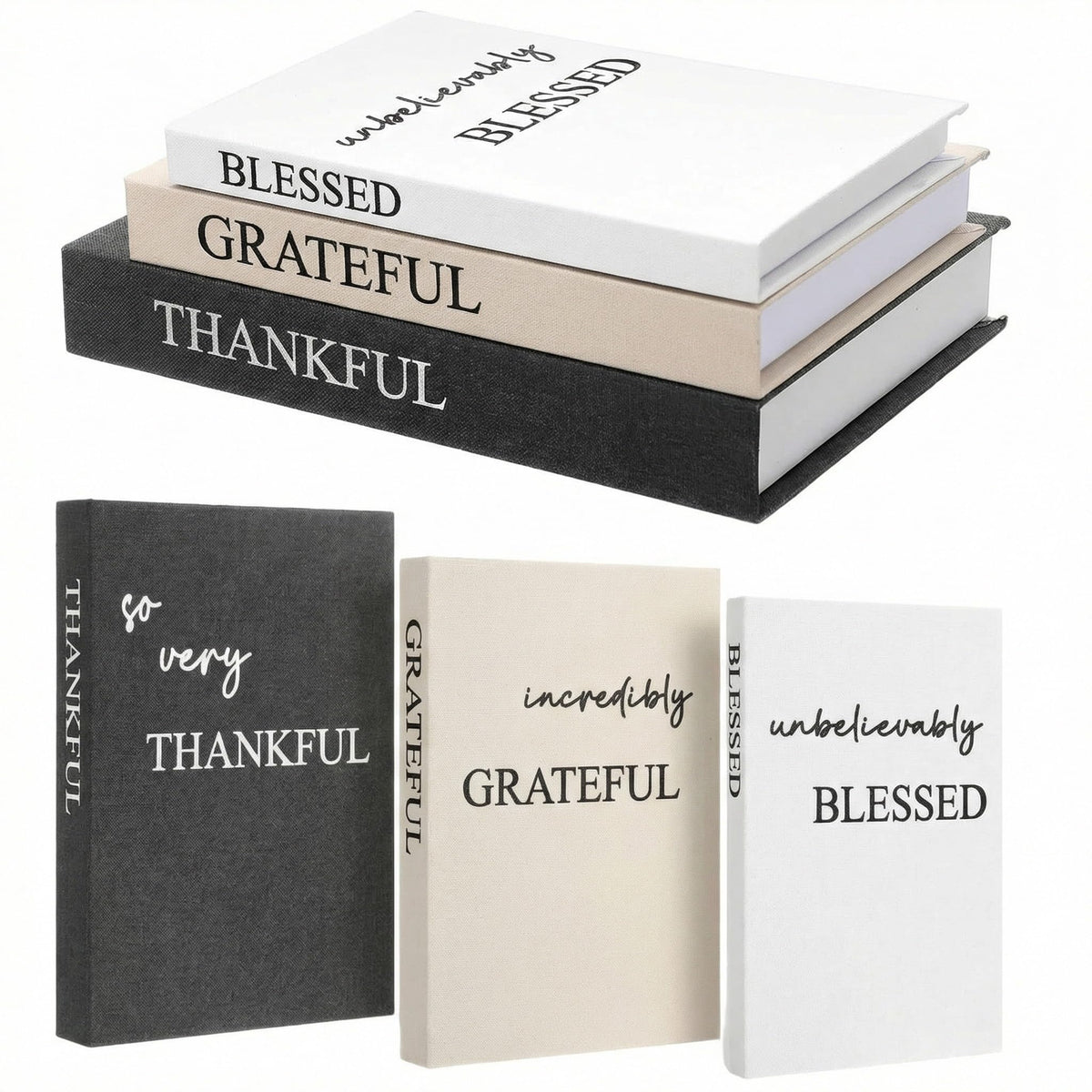 Weysat decorative books make a thoughtful gift for gatherings and housewarmings