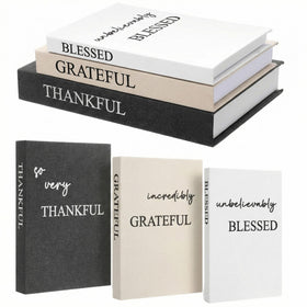 Weysat decorative books make a thoughtful gift for gatherings and housewarmings
