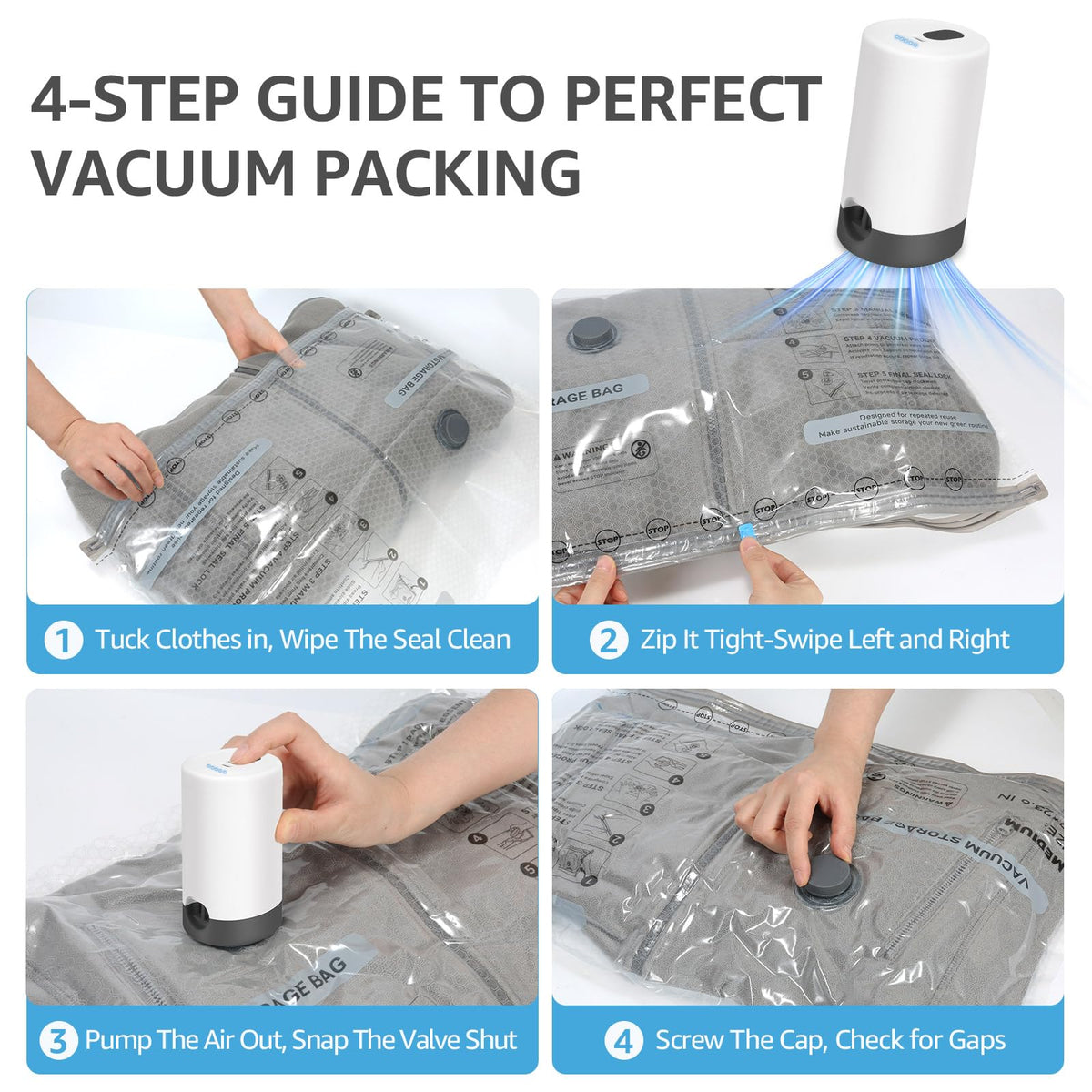 Wfiia compact storage pouch keeps essentials organized
