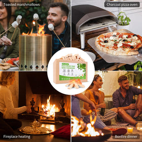 WFLUOLUO long burning firewood 4 lbs for hours