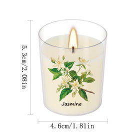 Wfmolcand bergamot jar candle offers refreshing citrus notes for energizing rooms.