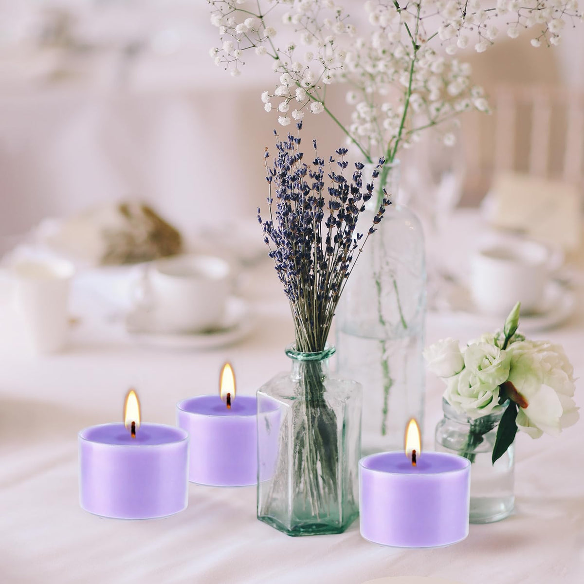 Wfmolcand wedding tealight creates soft mood lighting for ceremonies.