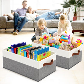 WGGWE versatile bins for clothes, towels, books, and toys