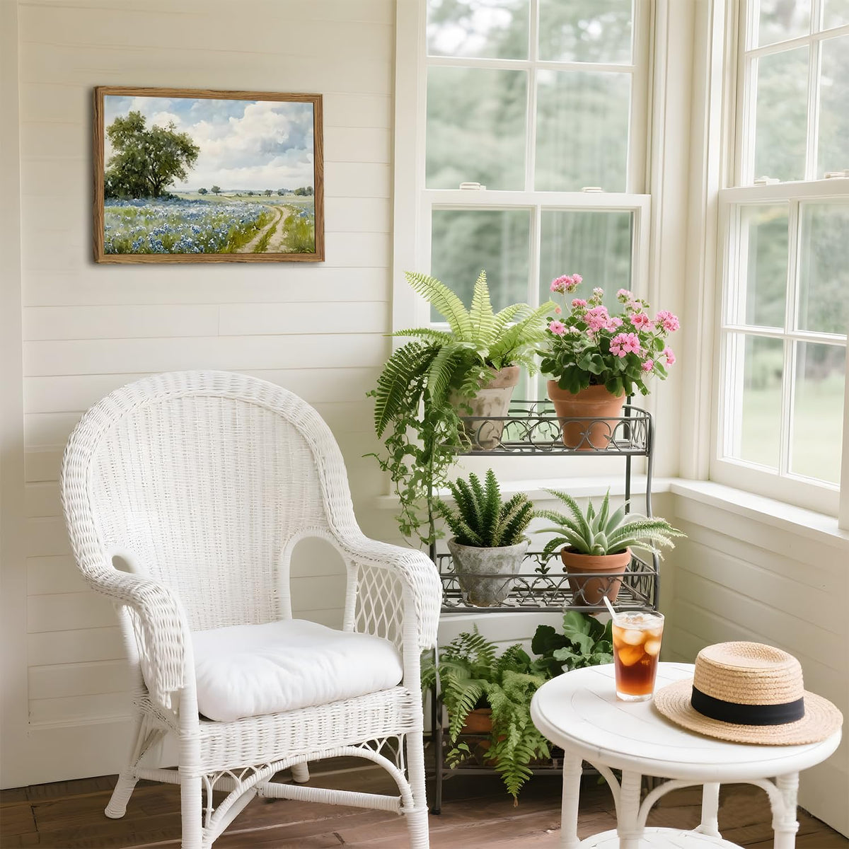 WGTUWY country landscape canvas ideal for bedrooms, kitchens, or hallways