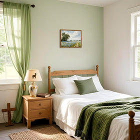 WGTUWY floral scene brings countryside charm to hallways and bedrooms