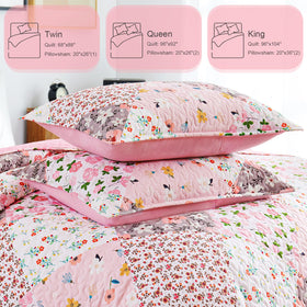 Whale Flotilla boho floral print brings chic coziness to the room.