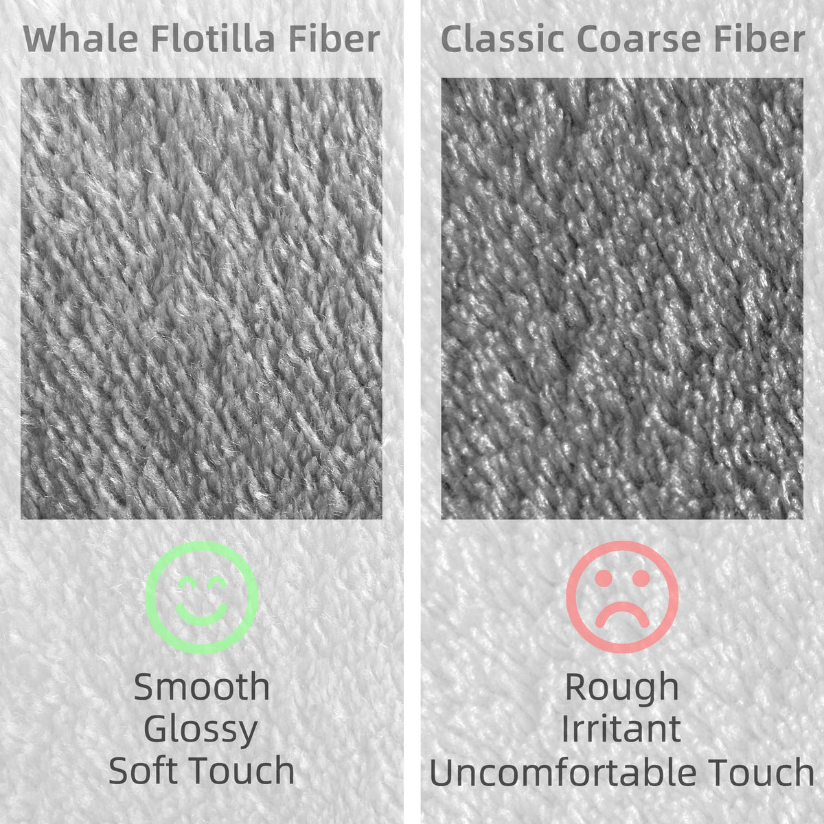 Whale Flotilla breathable fleece fabric delivers airy comfort.