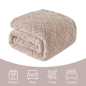 Whale Flotilla easy-care blanket remains soft after machine washing