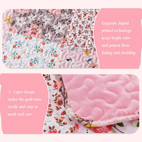 Whale Flotilla pillow shams two-pack complete the bed set.