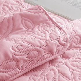 Whale Flotilla pillow shams pink complete the set
