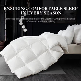 WhatsBedding 100% cotton fabric close-up, soft and breathable surface.