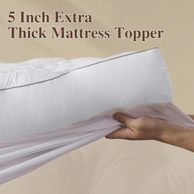 WhatsBedding circle-quilted design maintains even fill for consistent support.