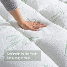 WhatsBedding bamboo viscose air layer enhances airflow and dryness overnight.