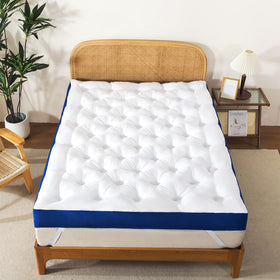 WhatsBedding memory foam and crushed foam layers create supportive softness.