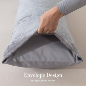 WhatsBedding memory foam stuffing adjustable loft for personalized support.