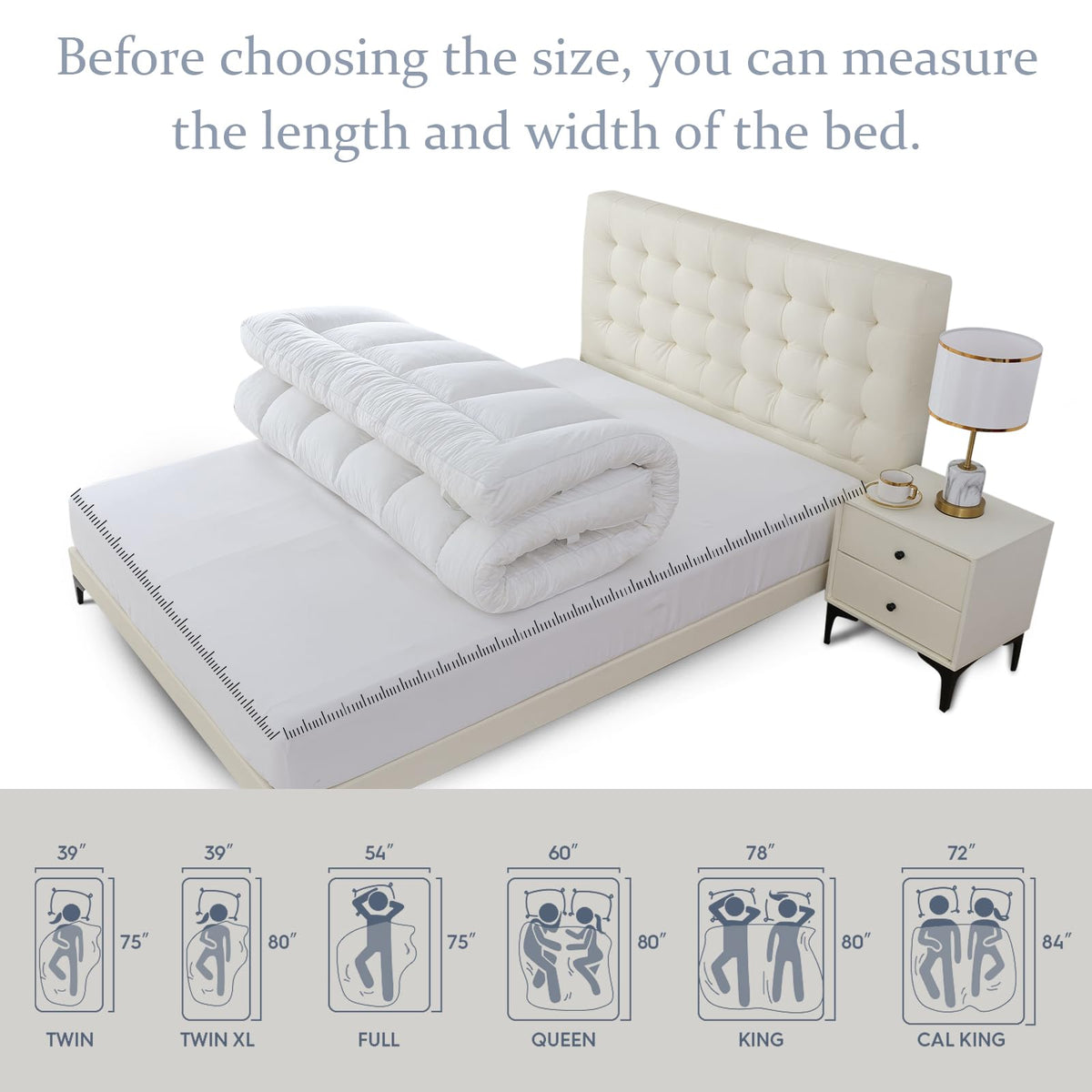 WhatsBedding plaid quilting detail ensures even filling distribution over time.