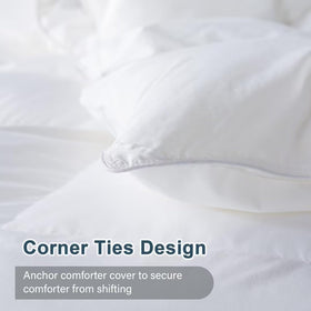 WhatsBedding twin comforter cotton shell is ultra-soft and breathable
