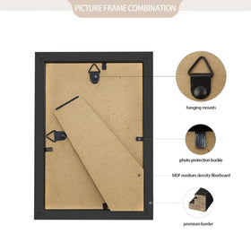 WHEATHUSK plexiglass front protecting photos with clear view