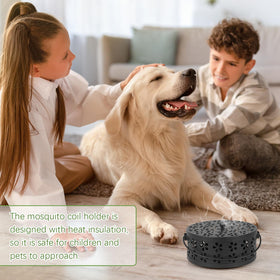 Whiidoom portable coil holder suitable for outdoor gatherings and patios.