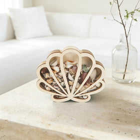 Whimsicorn seashell box gift-ready ideal for birthdays and housewarmings.