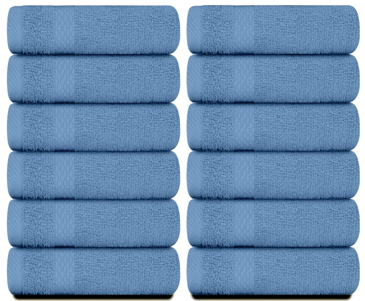 White Classic 650gsm Turkish cotton texture close-up highlighting plush absorbency.