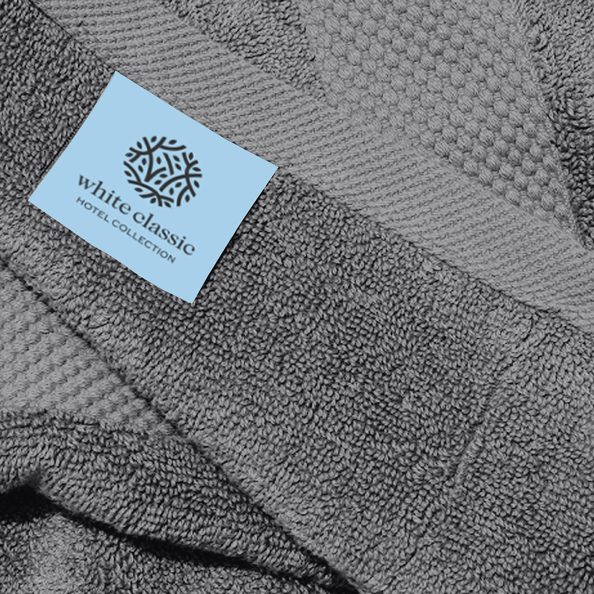 White Classic absorbent-hotel-spa: hotel-grade towels for home pampering.