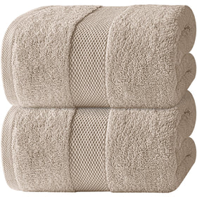 White Classic luxury bath sheet folded for plush hotel-like luxury