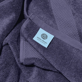 White Classic towels with reinforced double-stitched edges for durability