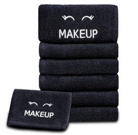 White Classic hotel-ready makeup towels ideal for vacation rentals and rooms