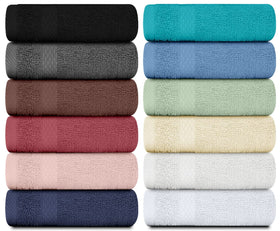 White Classic lint-free washcloth offers smooth contact with minimal shedding