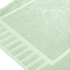 Close-up of White Classic 1000 GSM cotton weave showing plush texture