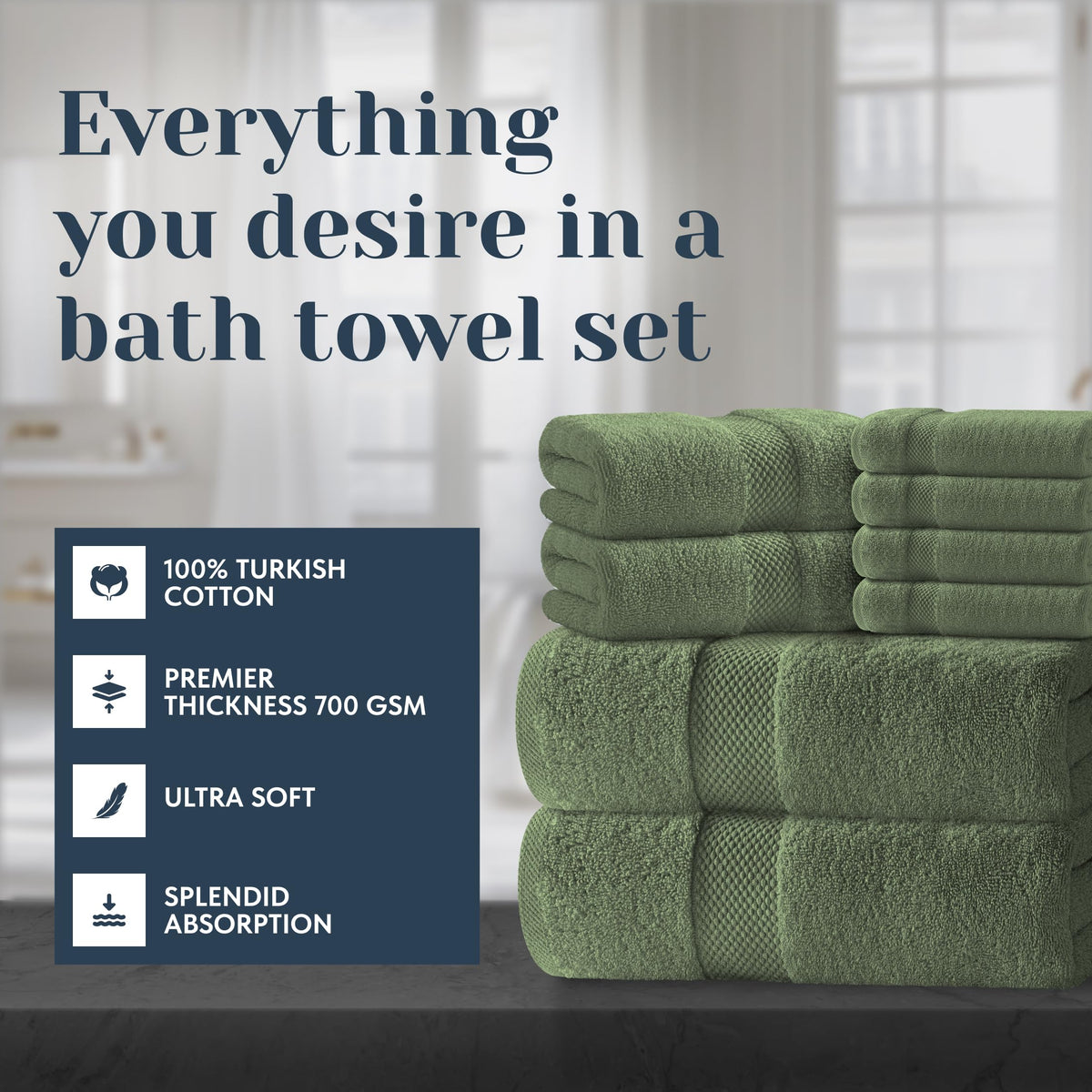 White Classic luxury bath towel 27x54 inches for quick-drying, high-absorbency baths.