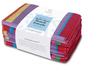 White Classic machine-washable quick-dry towel for busy families.