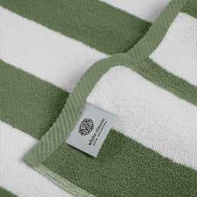 White Classic premium 500gsm cotton towel feels soft and luxurious after a shower.