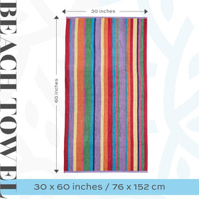 White Classic quick-dry absorbent towel after swimming sessions.