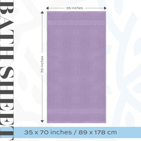White Classic quick-dry bath sheet, ideal for busy mornings.