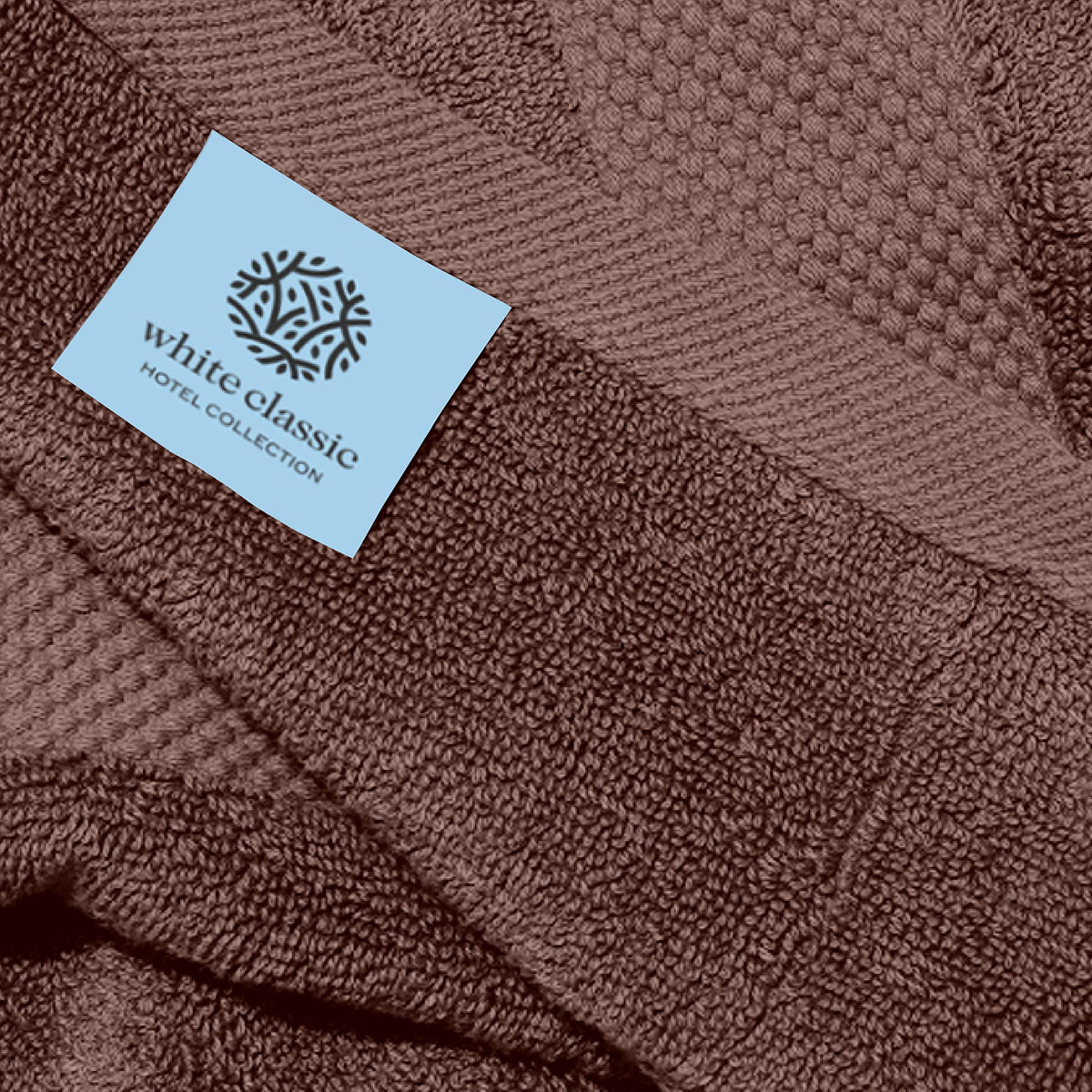White Classic quick-dry towels, high absorbency ideal after showers.