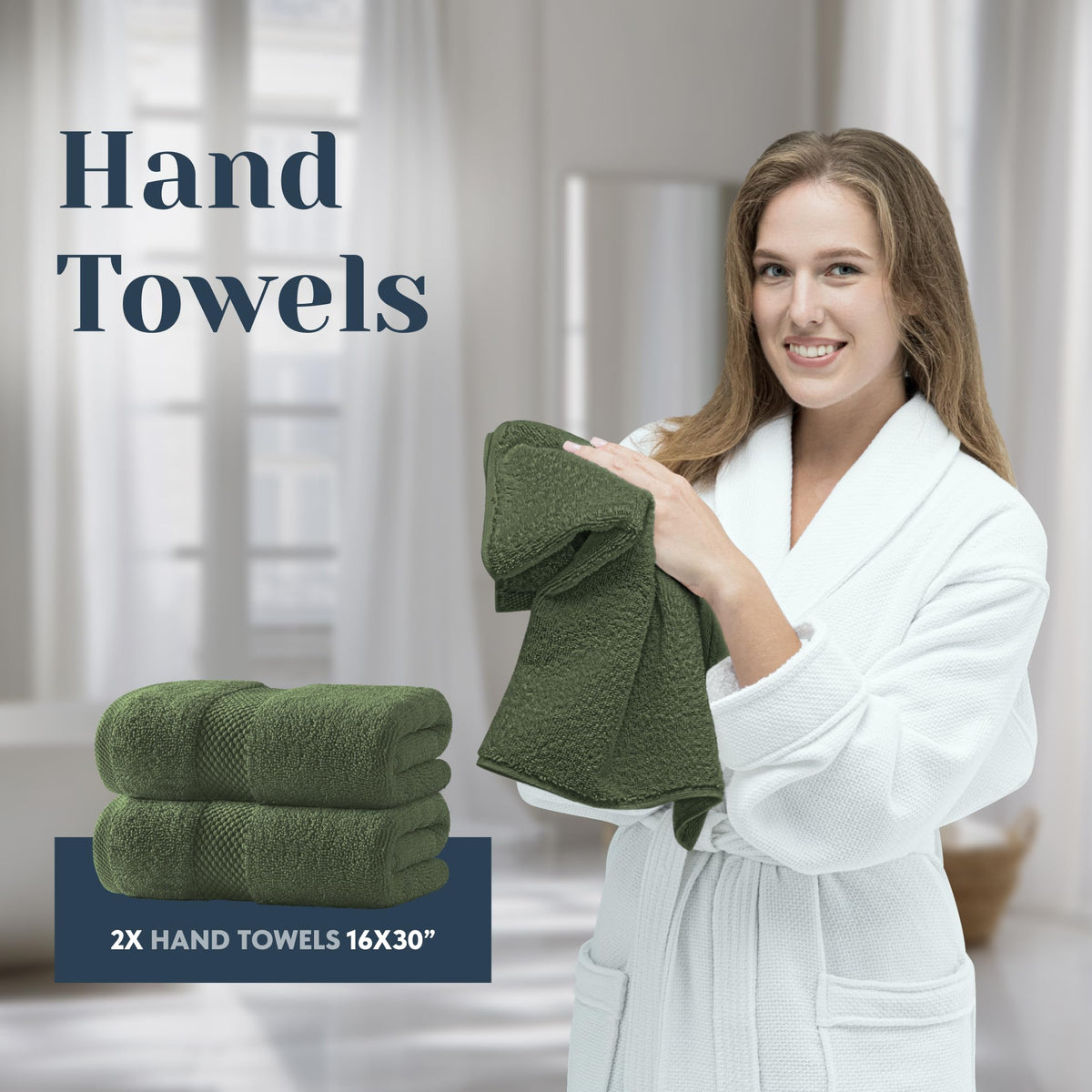 White Classic sage green finish to elevate bathroom decor.