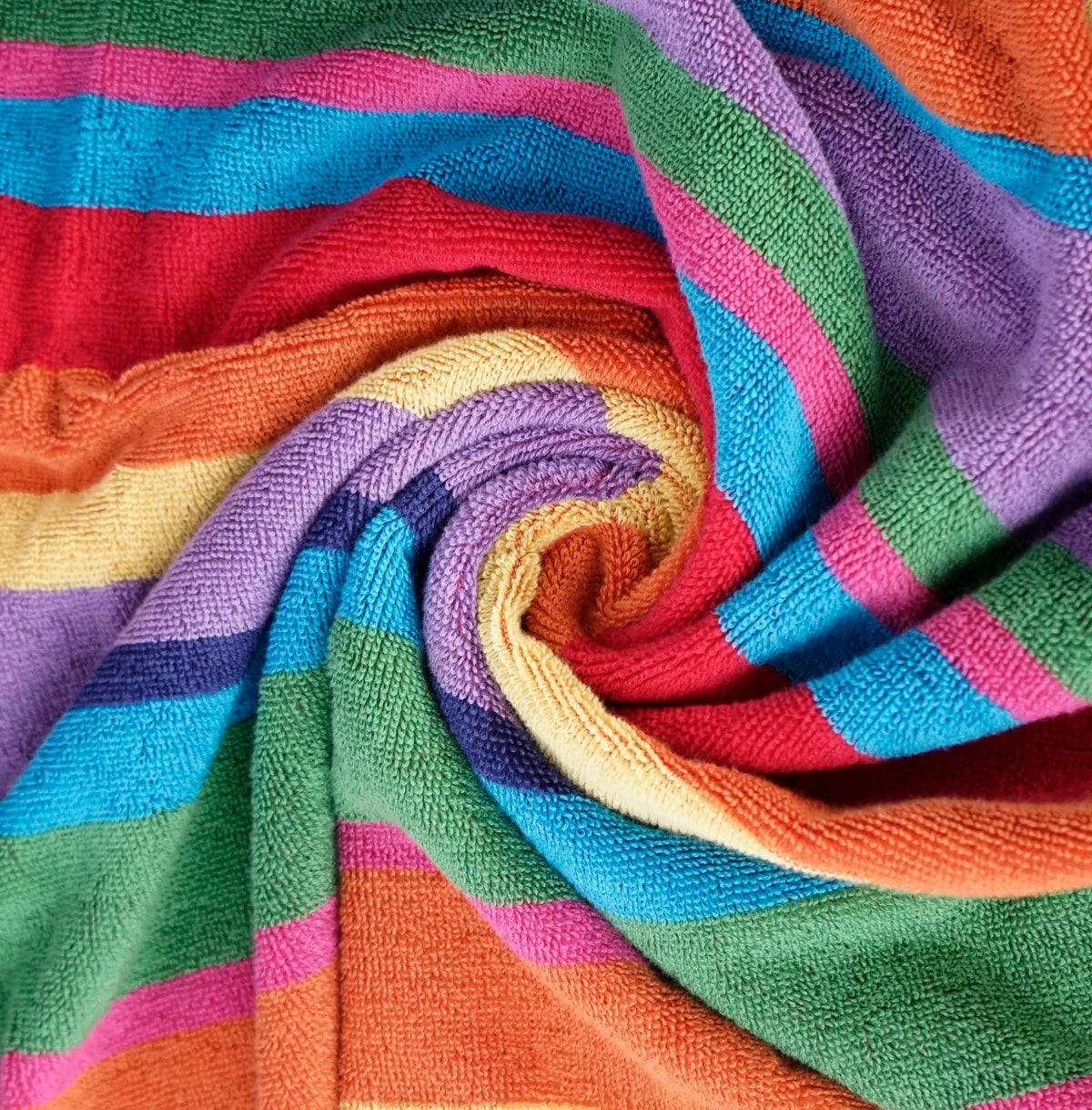 White Classic travel pack four towels for easy packing.