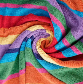 White Classic travel pack four towels for easy packing.