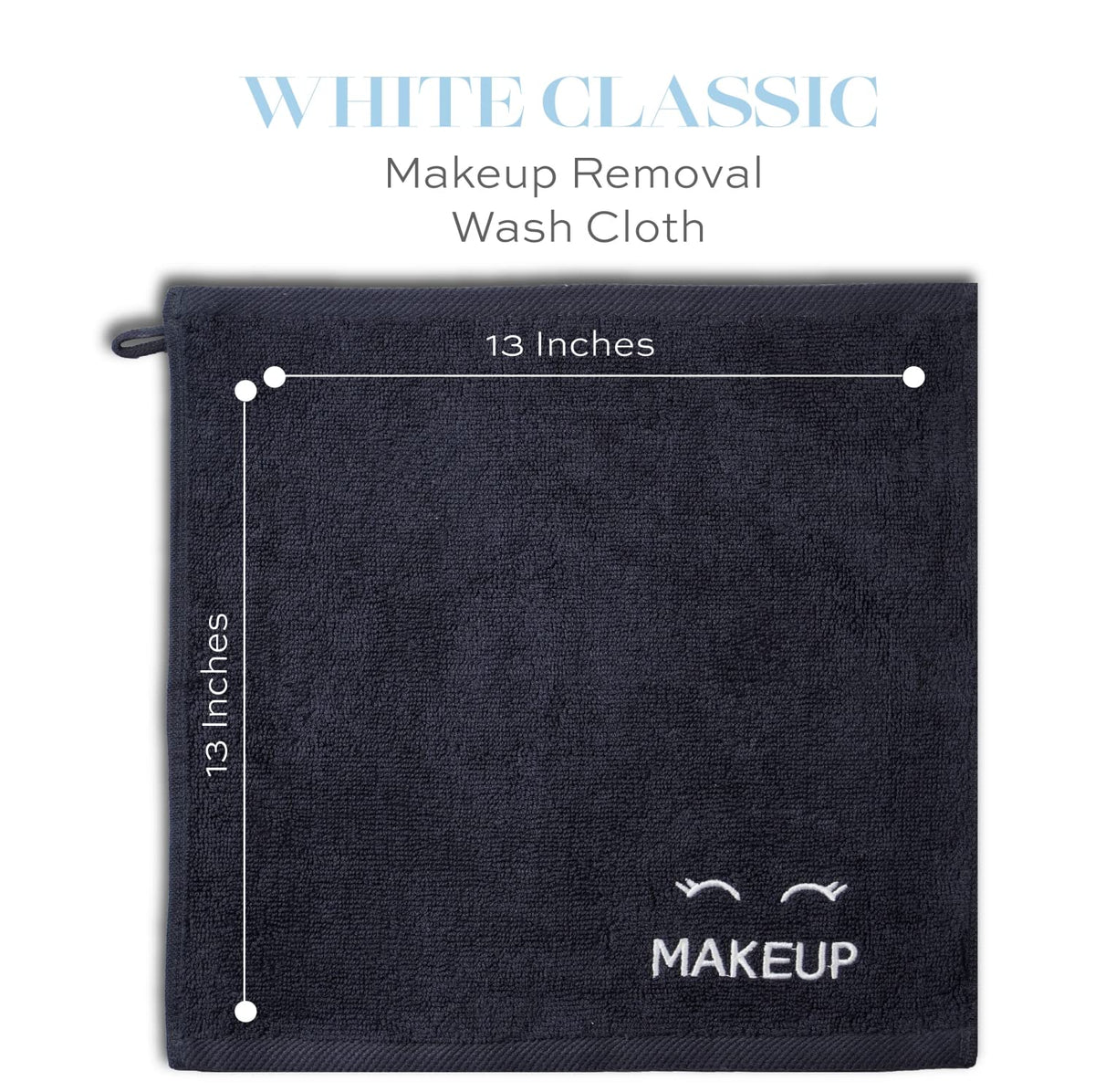White Classic ultra-soft cotton texture highlighting plush feel against the skin