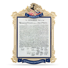 White House Official Ornament brass enamel detail enhances heirloom-worthy holiday displays.